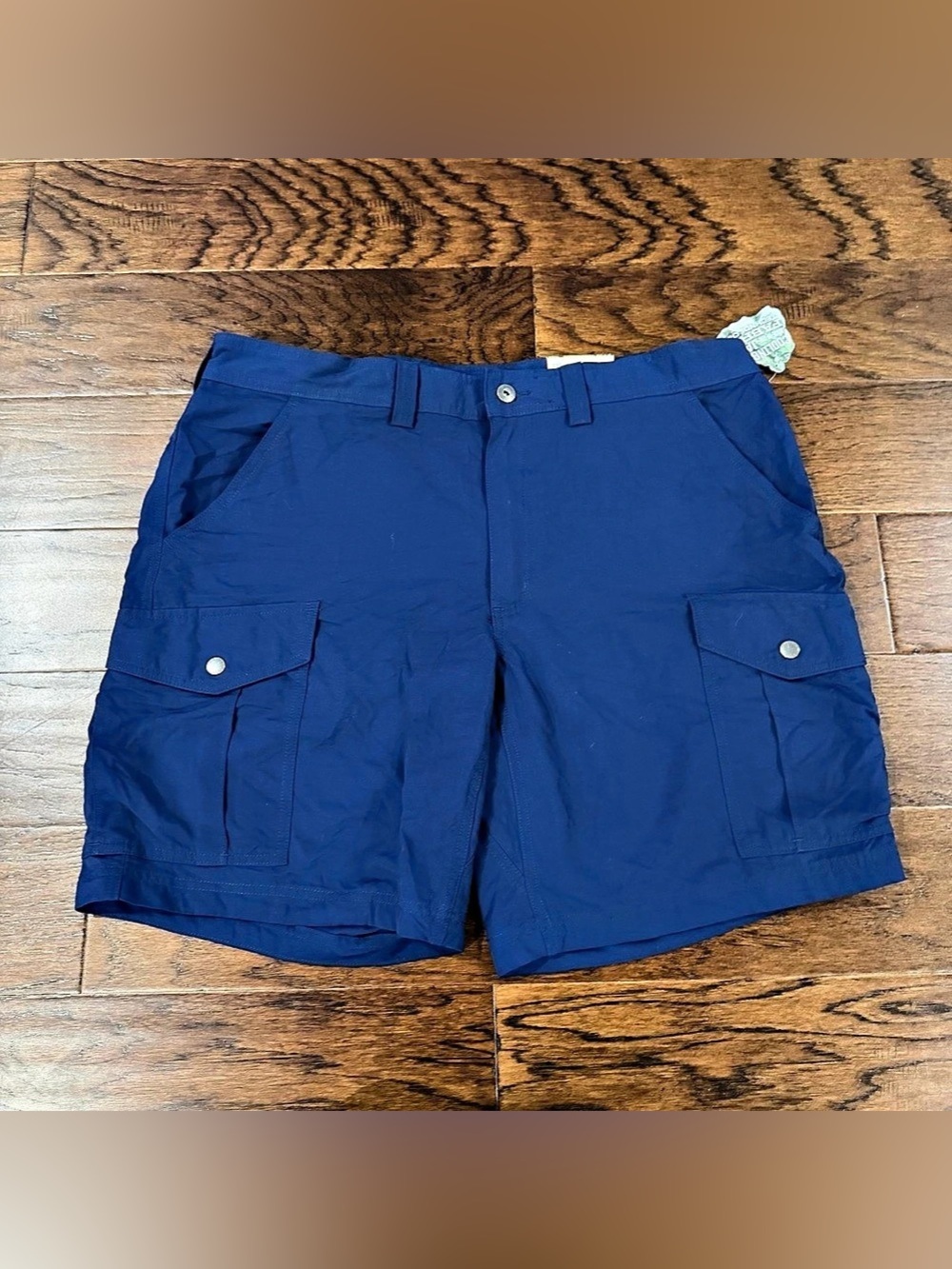 Duluth Men's Armachillo Cooling Cargo Shorts 9” Relaxed Fit Blue Size 38 NWT